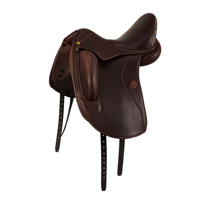 ACAVALLO PERUGINO DRESSAGE TILTED CANTLE SADDLE SHORT BLOCKS - slika 3