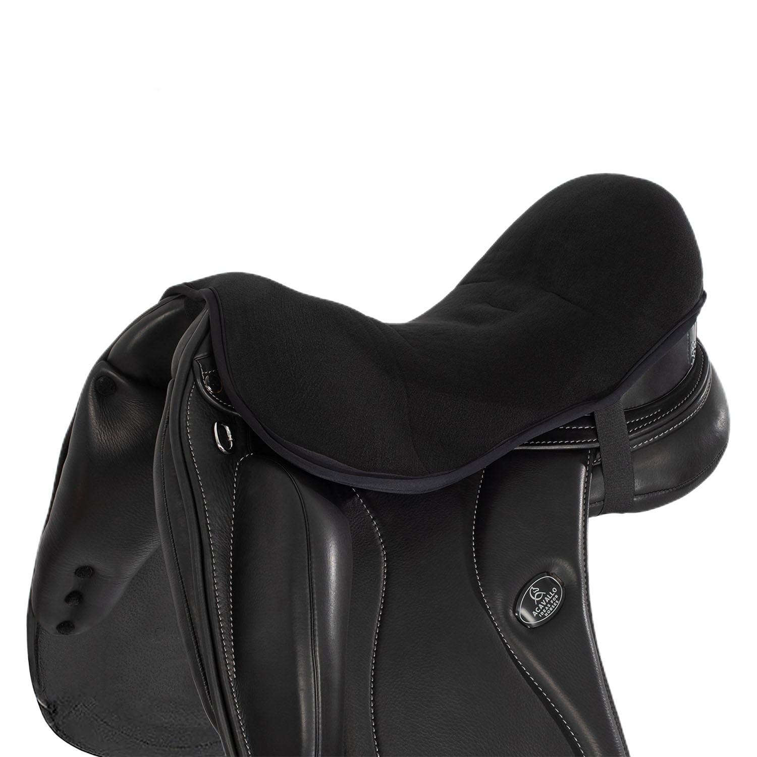 ACAVALLO® GEL PREVLEKA ZA DRESURNO SEDLO ORTHO-COCCYX 20 MM CLASSIC DRI-LEX - slika 2