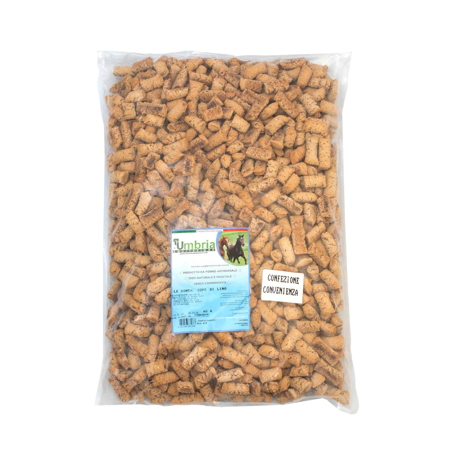 LE BONTA' LEN SEEDS KONJSKI PIŠKOTI (4 KG) - slika 2
