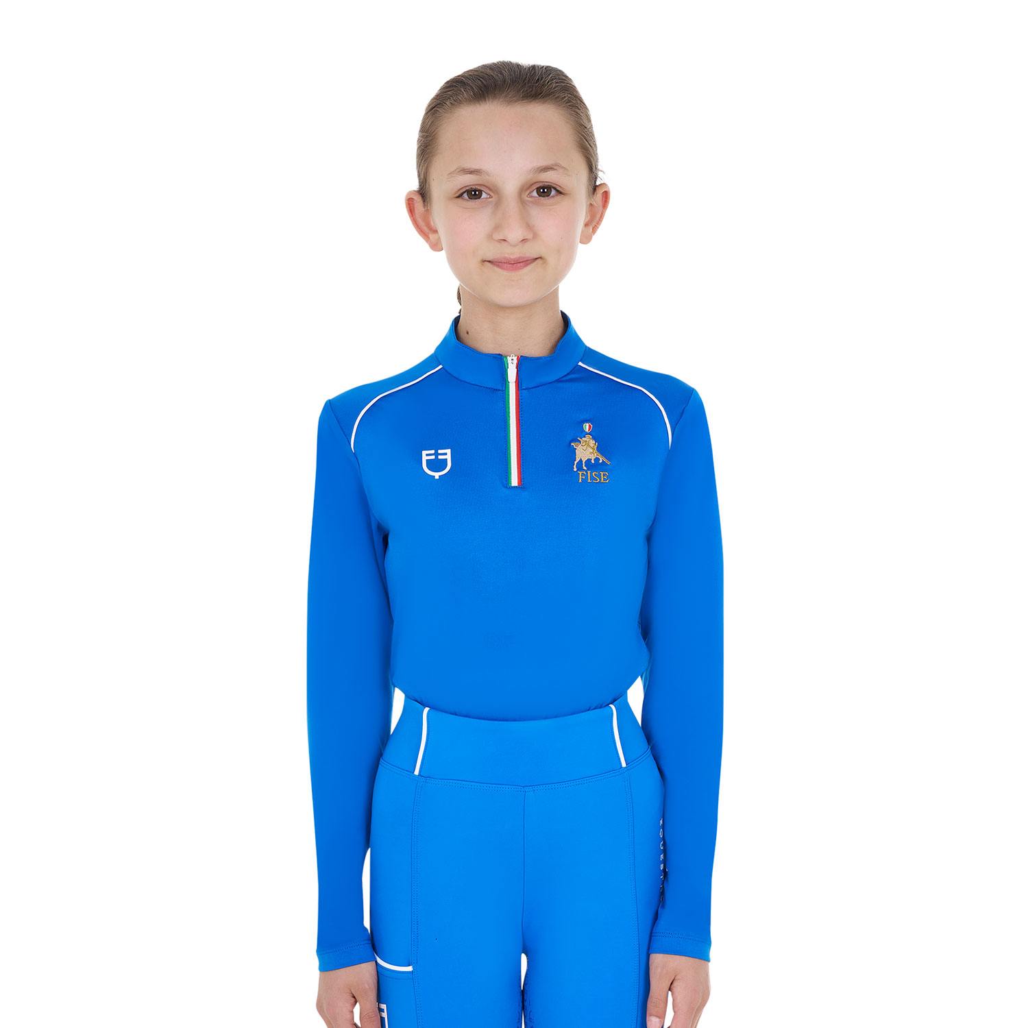 OTROŠKA UNISEX TRENING OSNOVNA PLAST EQUESTRO X FISE - slika 2