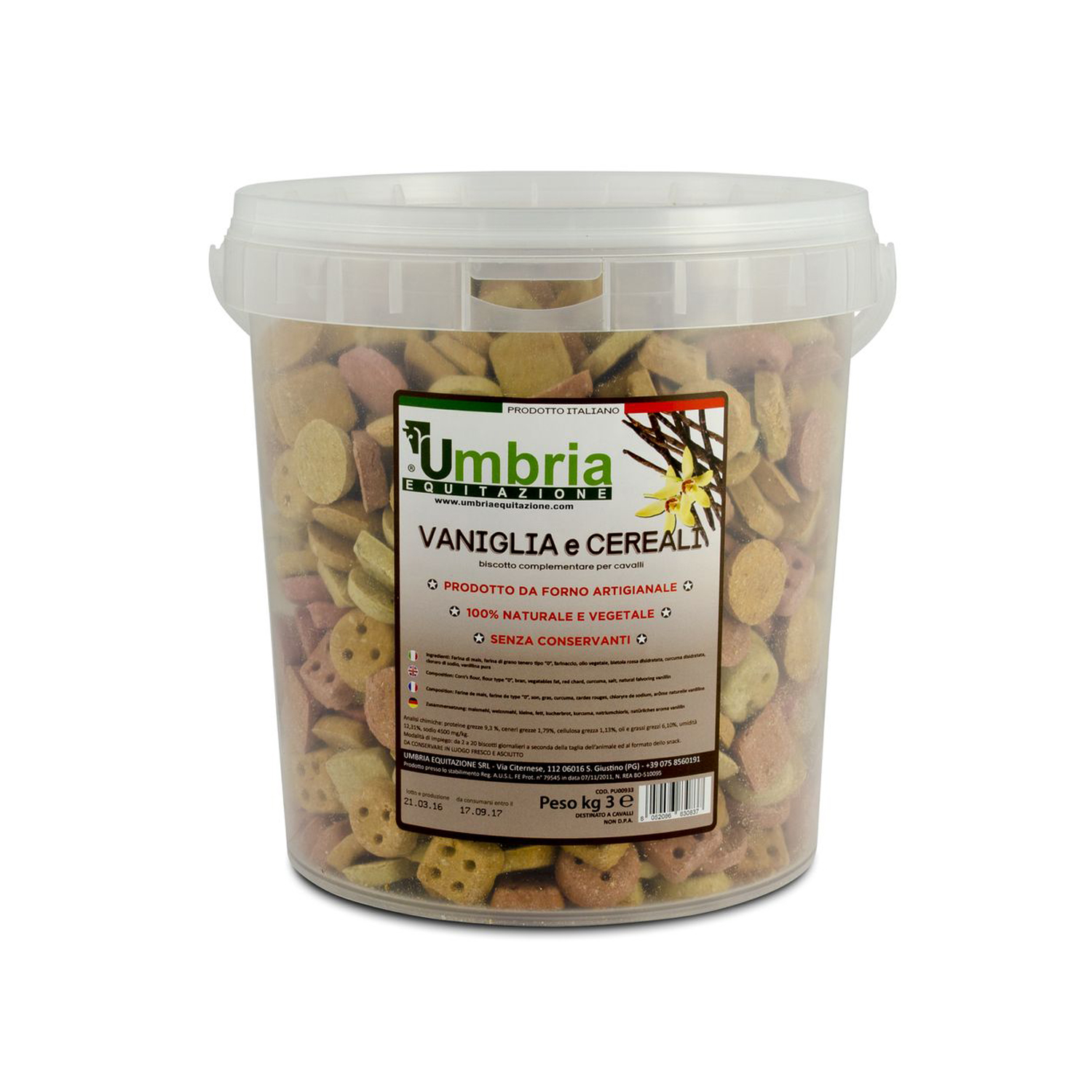 VANILIJA & KOSMIČI KONJSKI CRUNCHIES (3 KG) - slika 2
