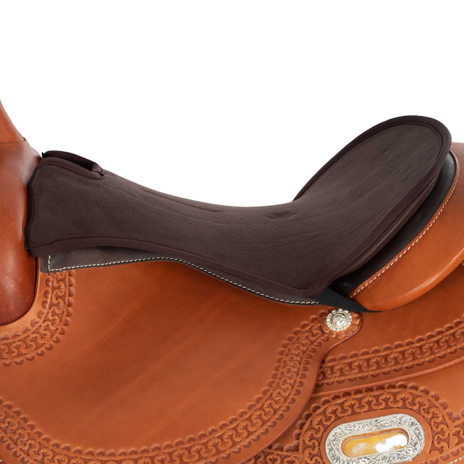 ACAVALLO WESTERN CLASSIC GEL 10MM DEBELINA SEDEŽA SAVER Z DRI-LEX - slika 4