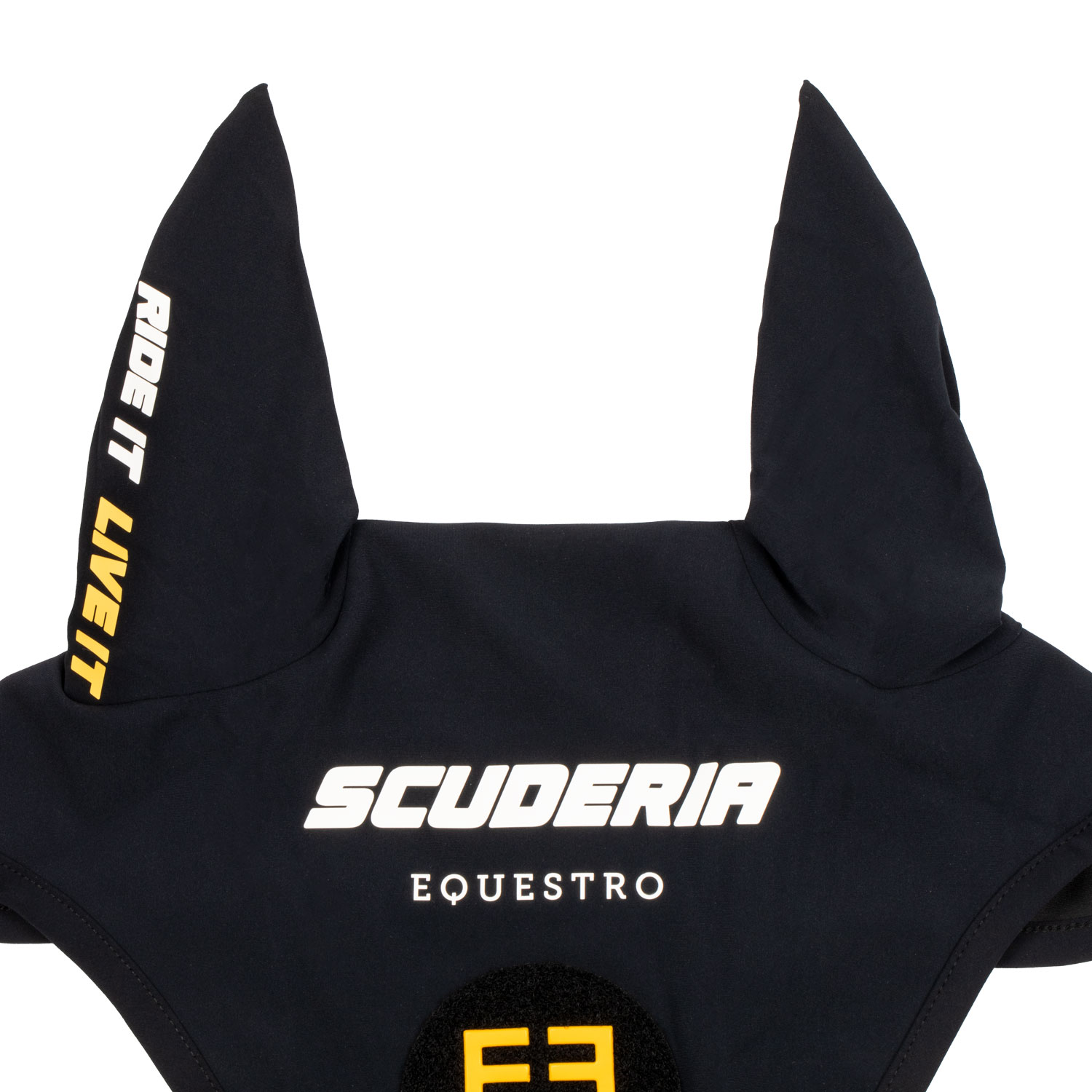 NAUŠNIKI Z BLEŠČIČNIM LOGOTIPOM SCUDERIA EQUESTRO - slika 4