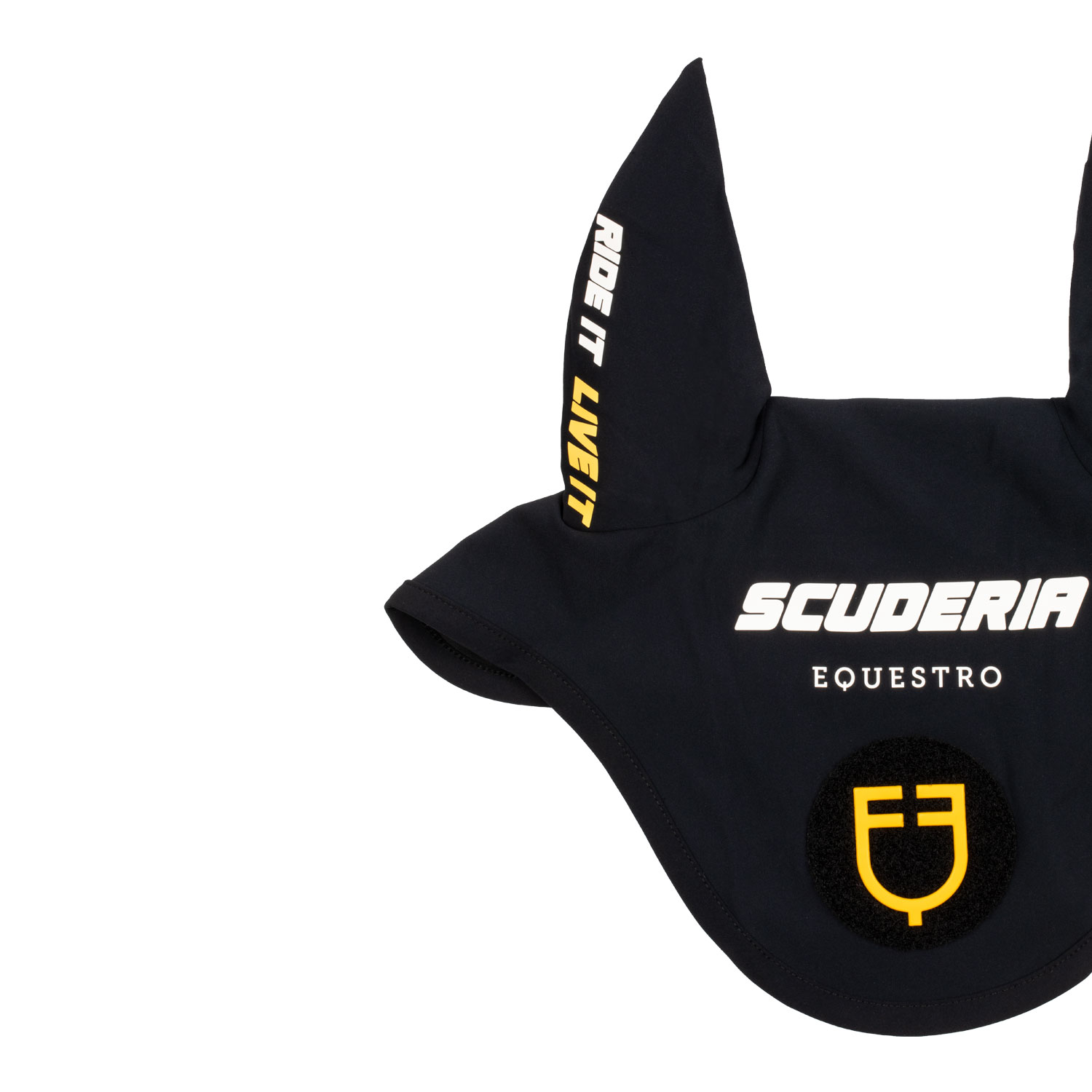 NAUŠNIKI Z BLEŠČIČNIM LOGOTIPOM SCUDERIA EQUESTRO - slika 5