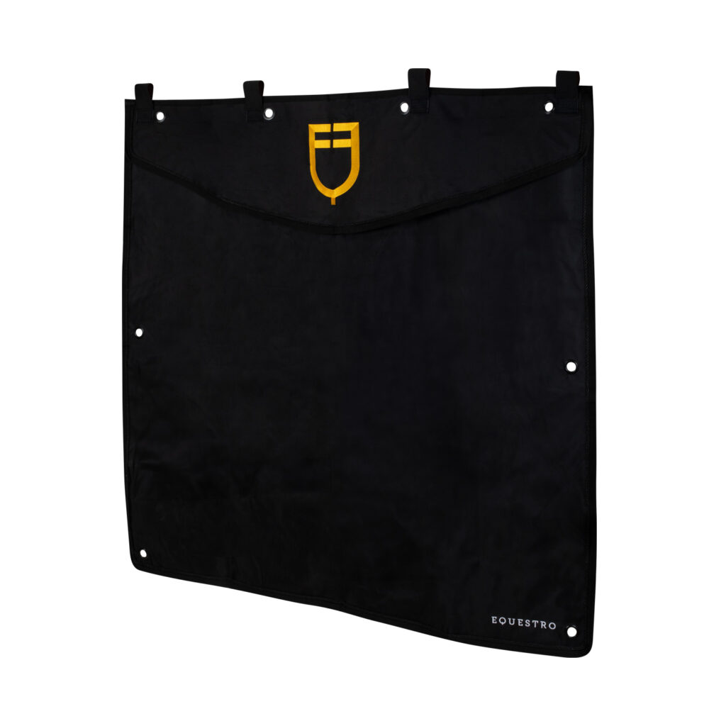 KRATKA STABILNA DRAPERIJA VEZEN LOGO