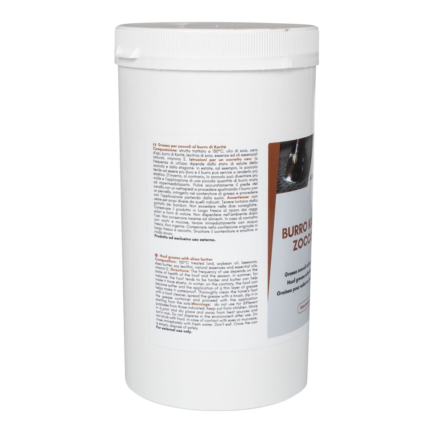 KARITEJEVO MASLO ZA KOPITA 1KG - slika 4