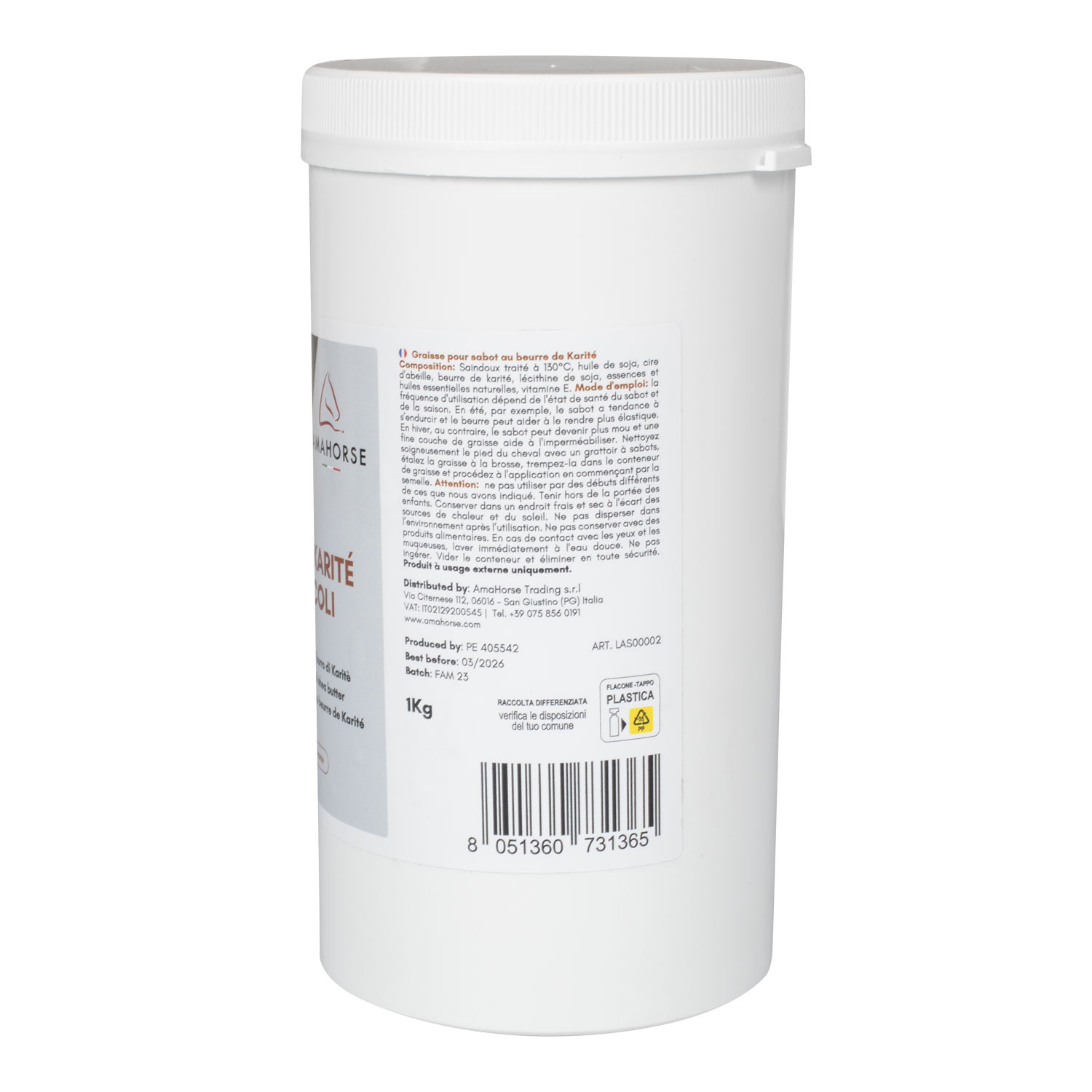 KARITEJEVO MASLO ZA KOPITA 1KG - slika 5