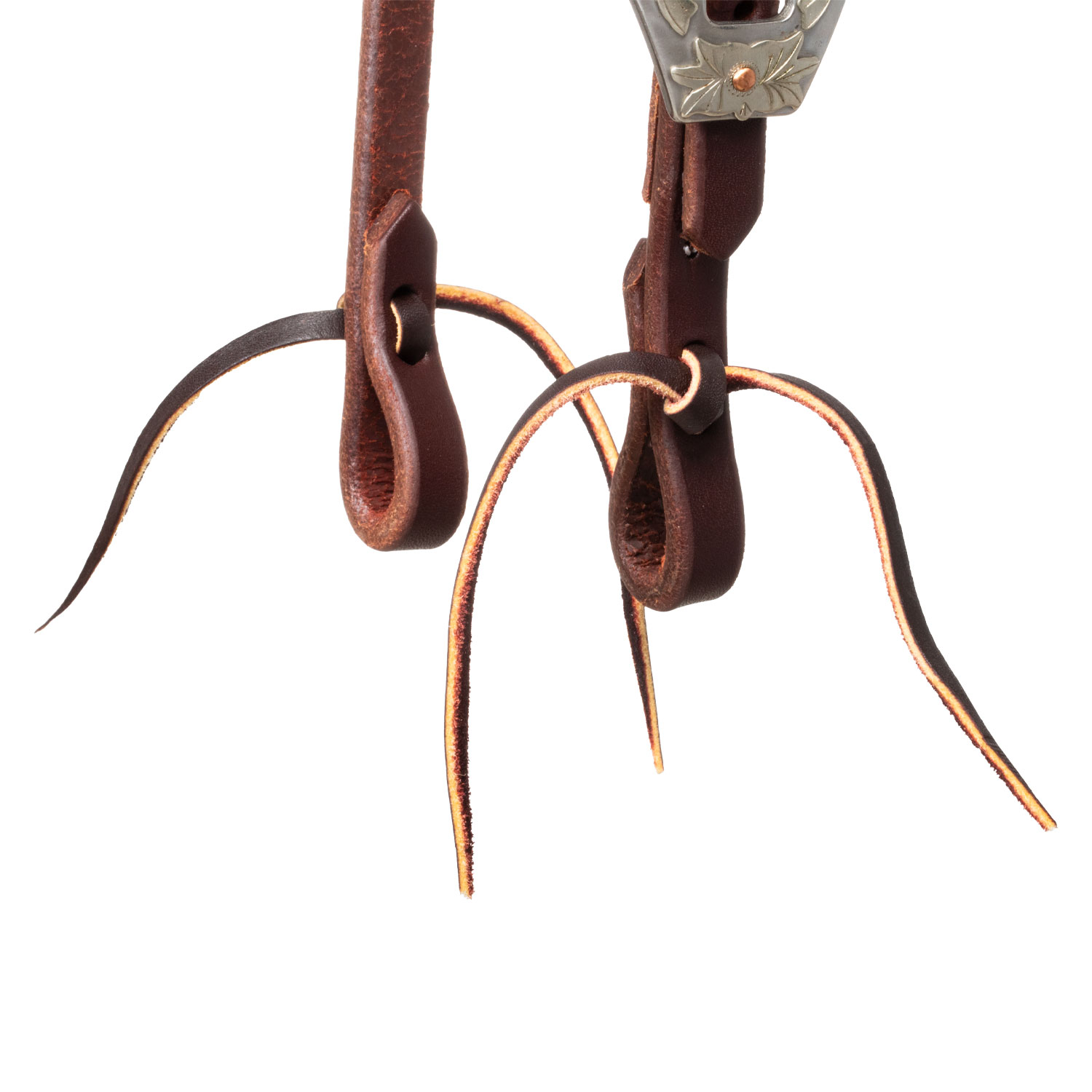 5/8" UZDA ZA ČEZ ENO UHO Z BRUŠENO ZAPONKO S CVETLIČNIM MOTIVOM - slika 6