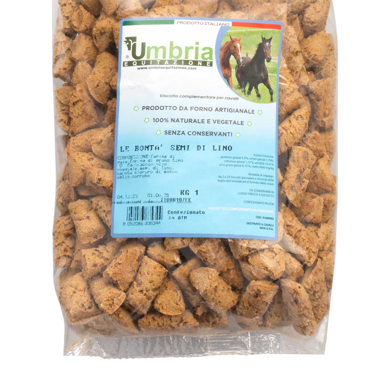 LE BONTA' LEN SEEDS KONJSKI PIŠKOTI (1 KG) - slika 3