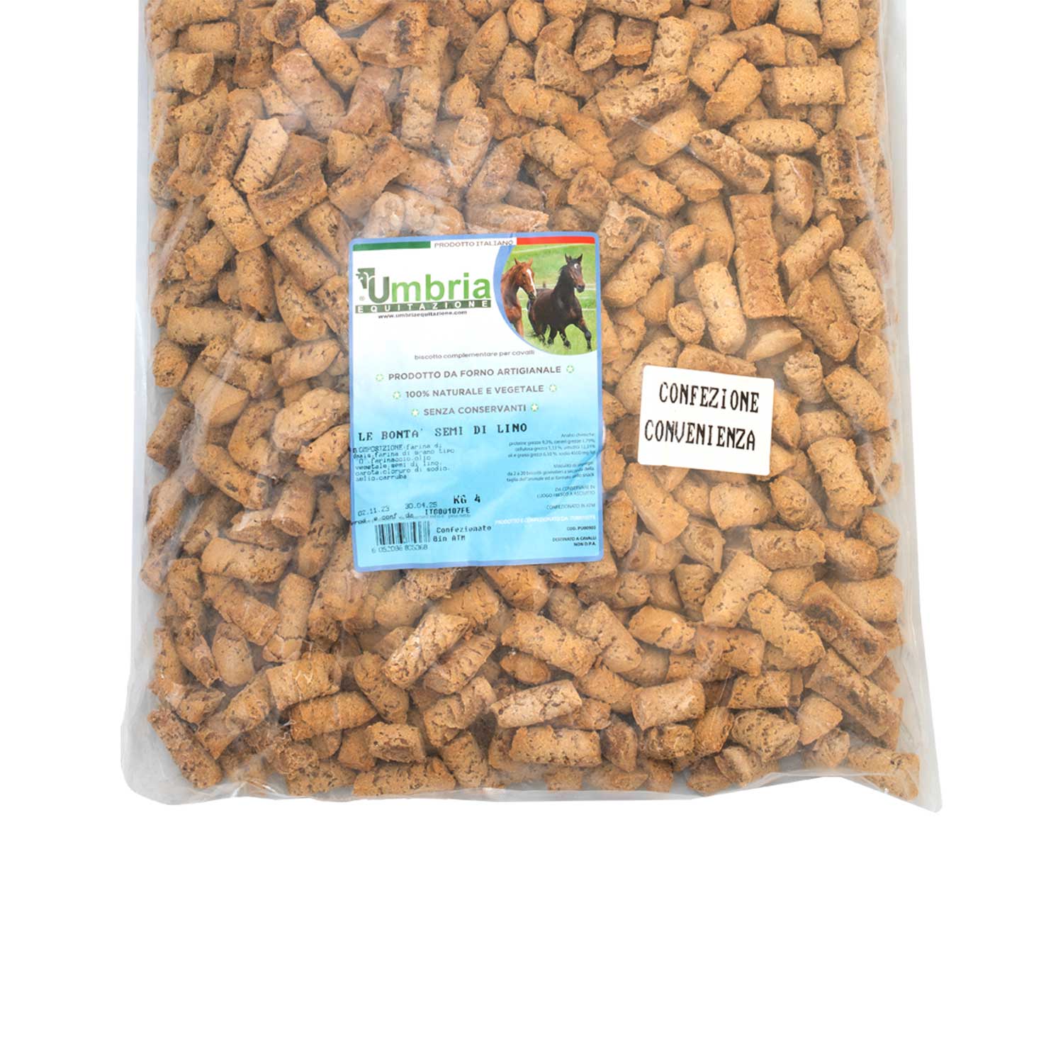 LE BONTA' LEN SEEDS KONJSKI PIŠKOTI (4 KG) - slika 4
