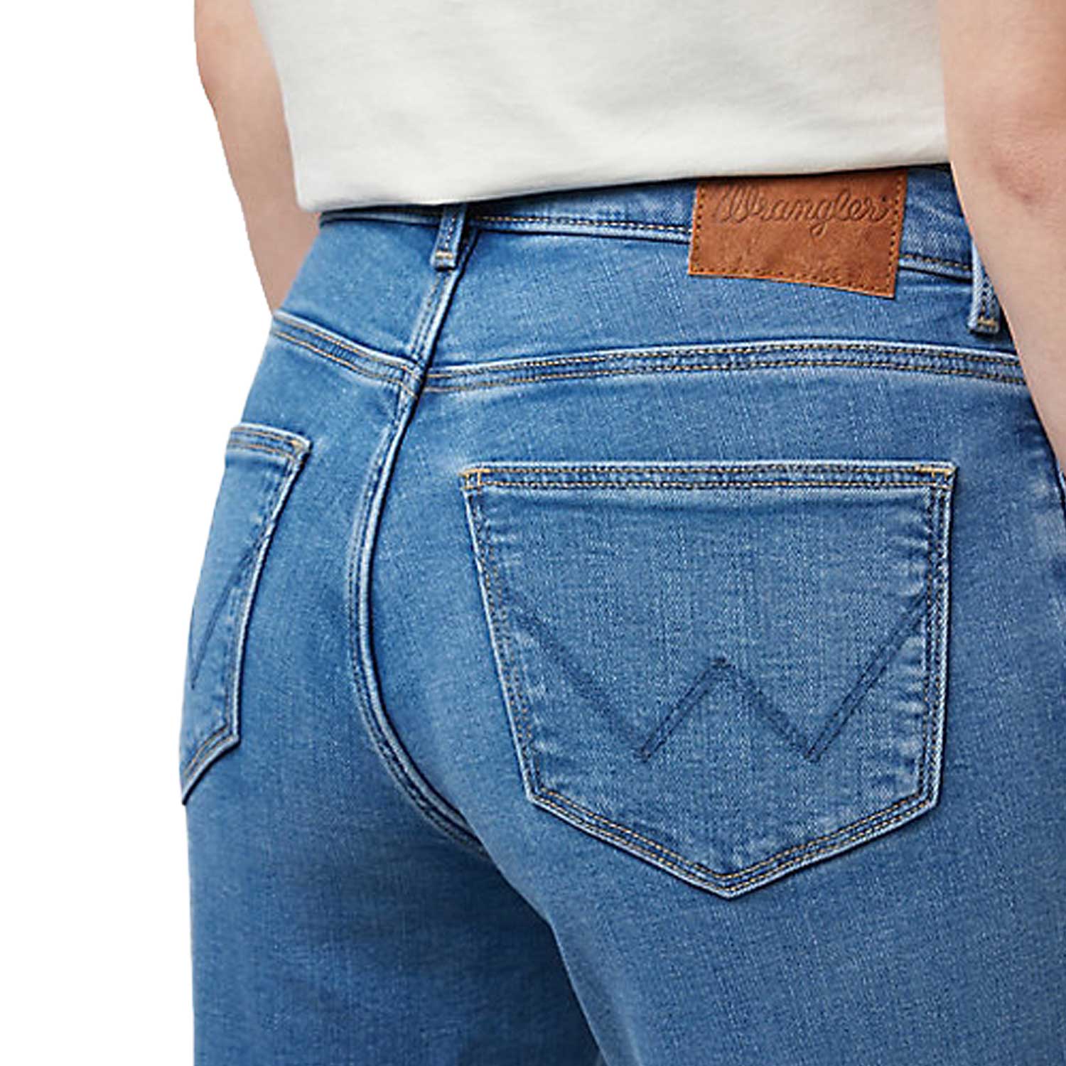 WRANGLER MOŠKE KAVBOJKE "ARIZONA CLASSIC STRAIGHT STRETCH" WASH MODEL - slika 7