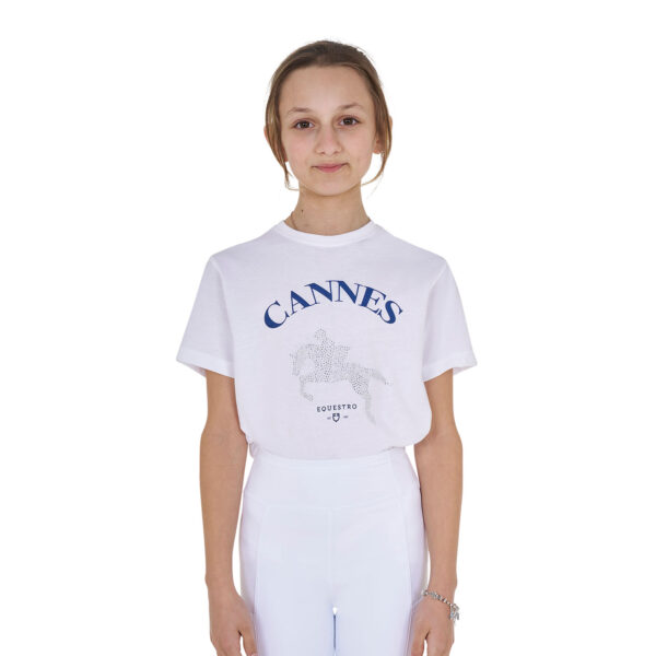 BOMBAŽNA MAJICA CANNES ZA DEKLICE