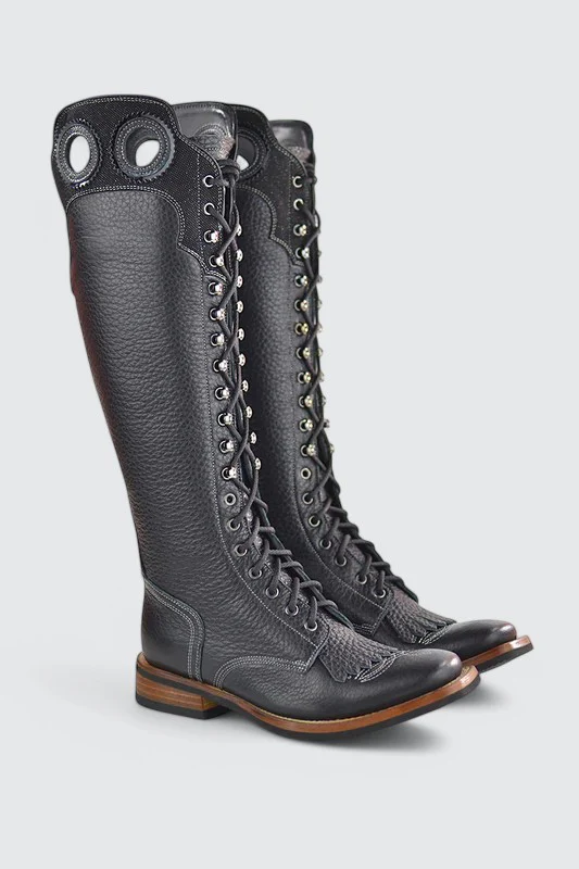 Vernon glitter black