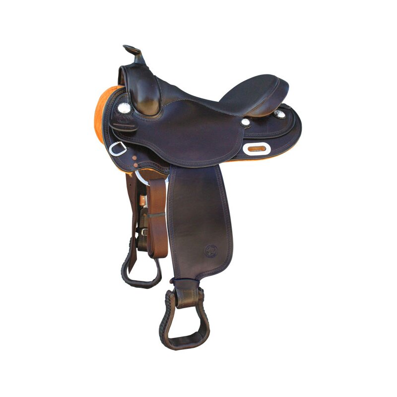 Western sedlo White Star Round Skirt Reiner ww