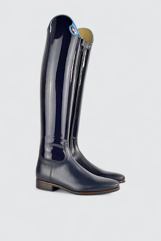 Aachen dark patent blue