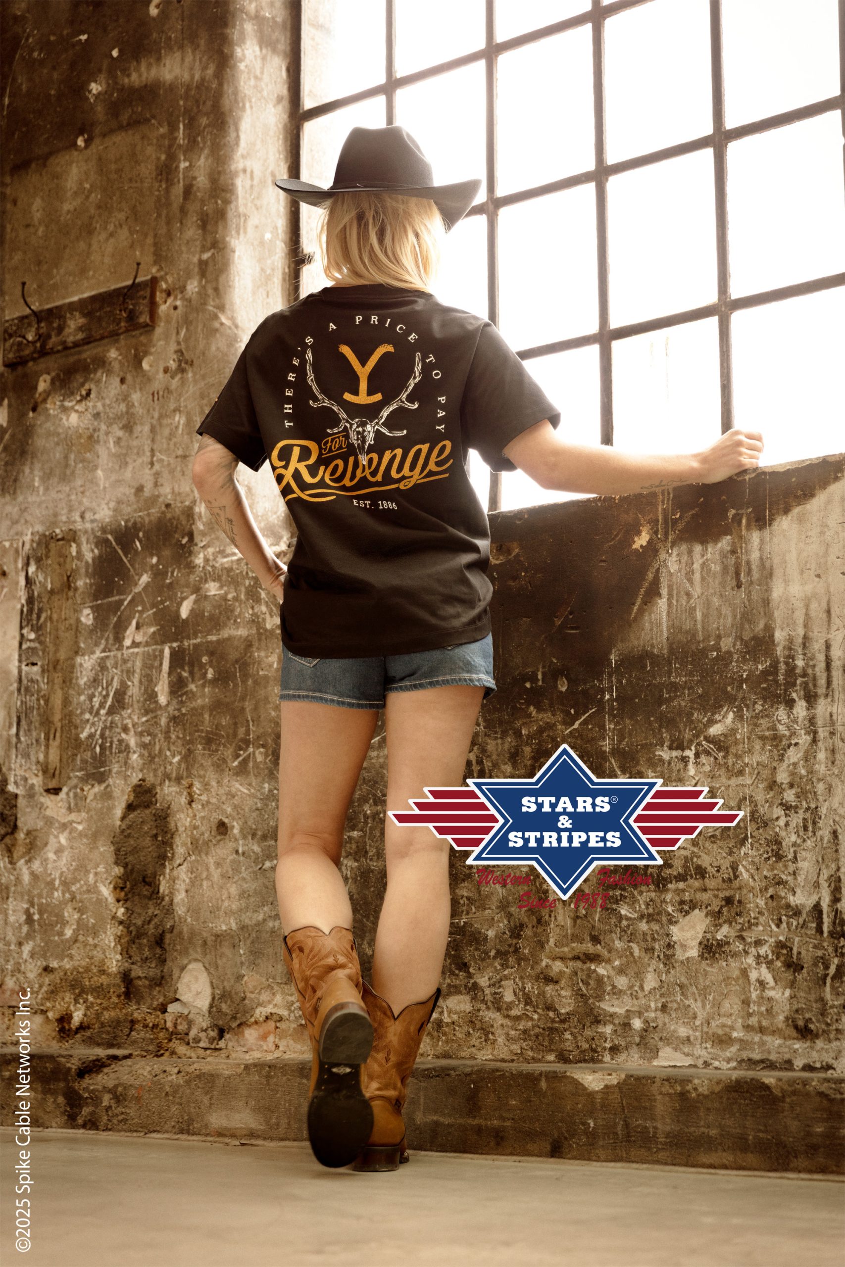 YELLOWSTONE T-Shirt For Revenge black - slika 3