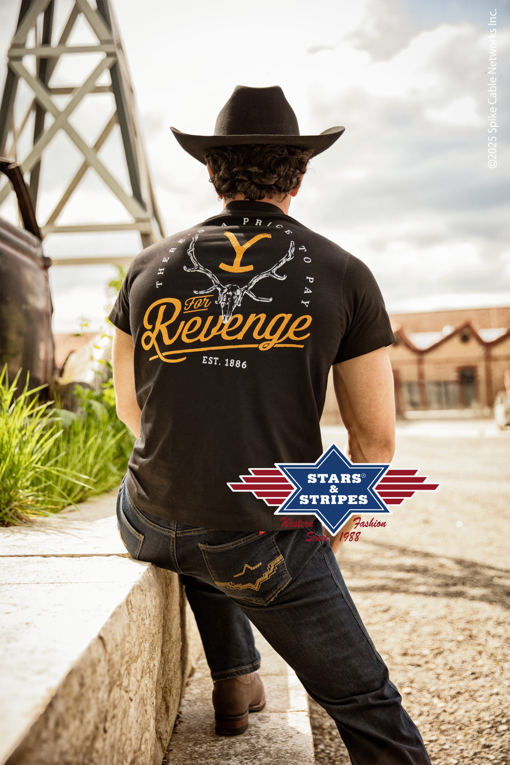 YELLOWSTONE T-Shirt For Revenge black - slika 4