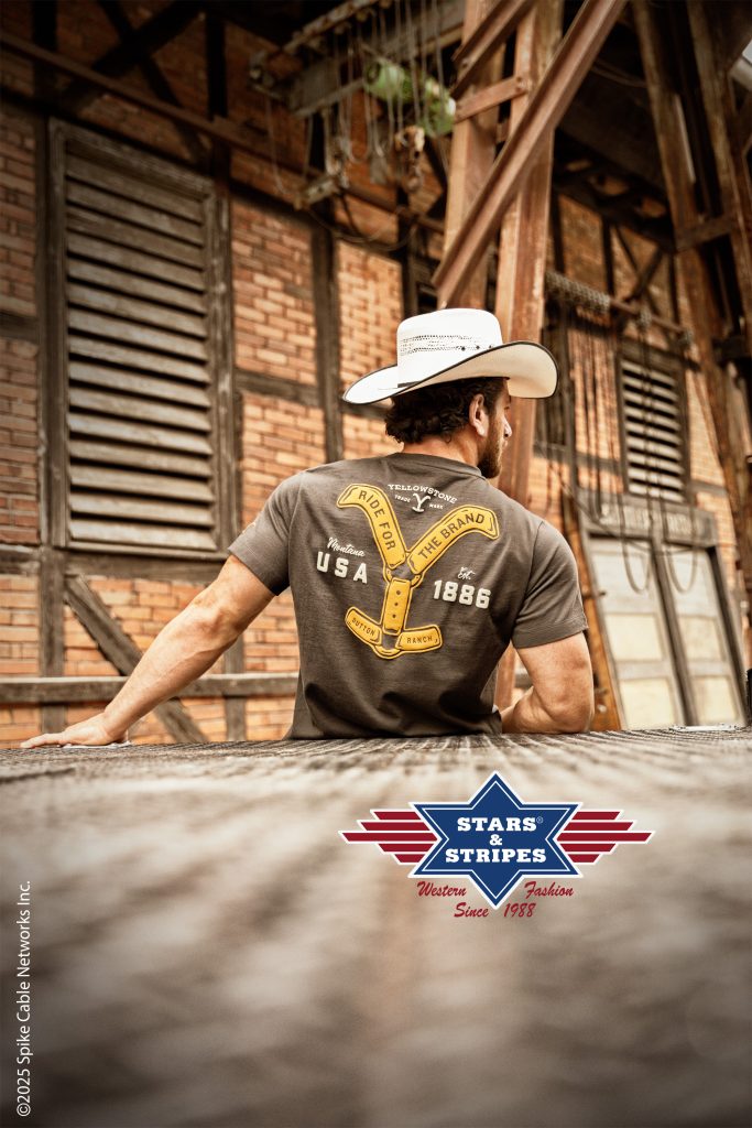 YELLOWSTONE T-Shirt Ride for the Brand anthracite