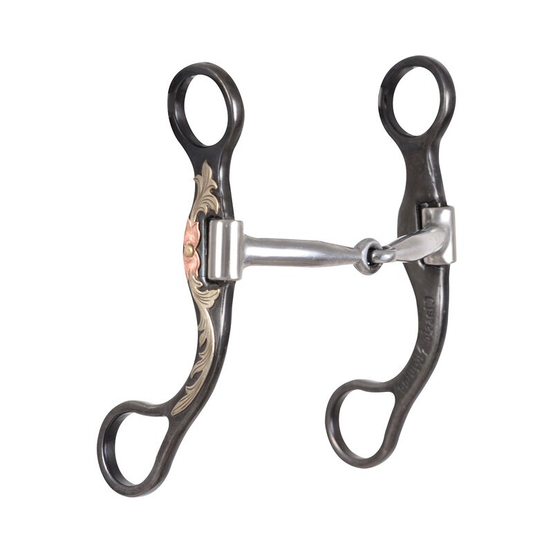 Snaffle Bit with Shanks by Classic Equine
