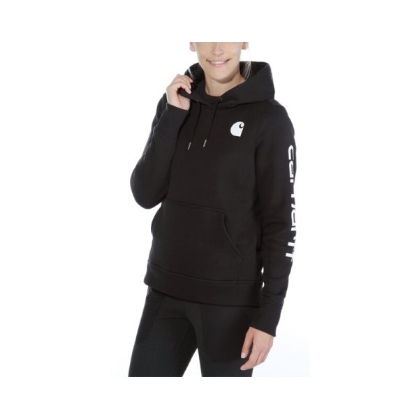 ŽENSKI CARHARTT PULOVER Z LOGOTIPOM