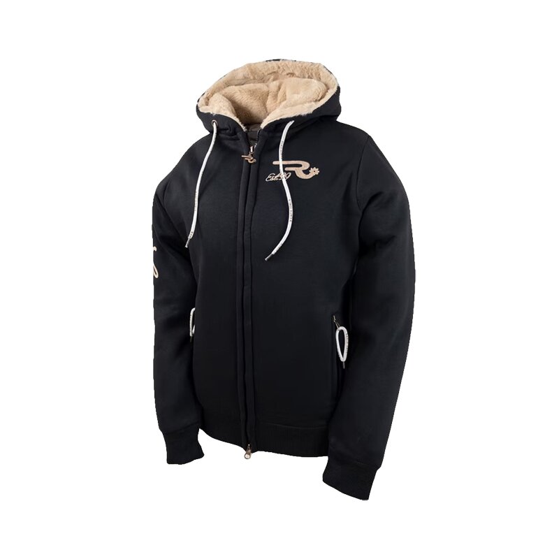 ŽENSKA JAKNA S KAPUCO OSWSA SUSIE V ČRNI BARVI