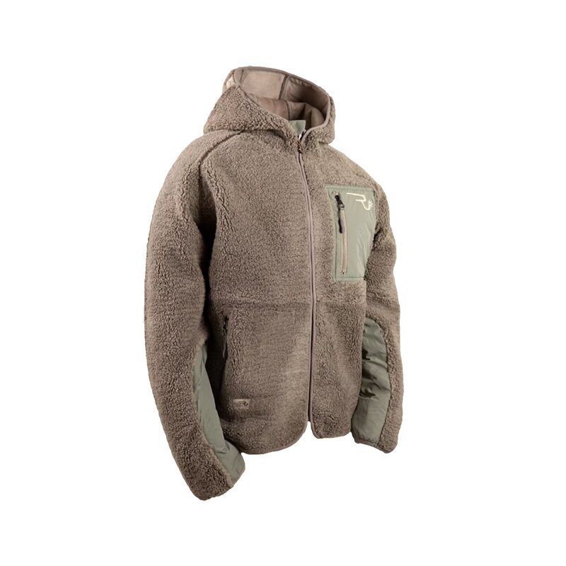 OSWSA JAKNA IZ FLISA SVETLO RJAVE BARVE - slika 4