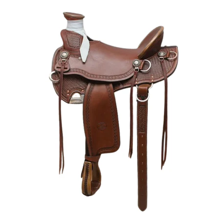 SEDLO ZA MULE Z PLETENIM VZORCEM